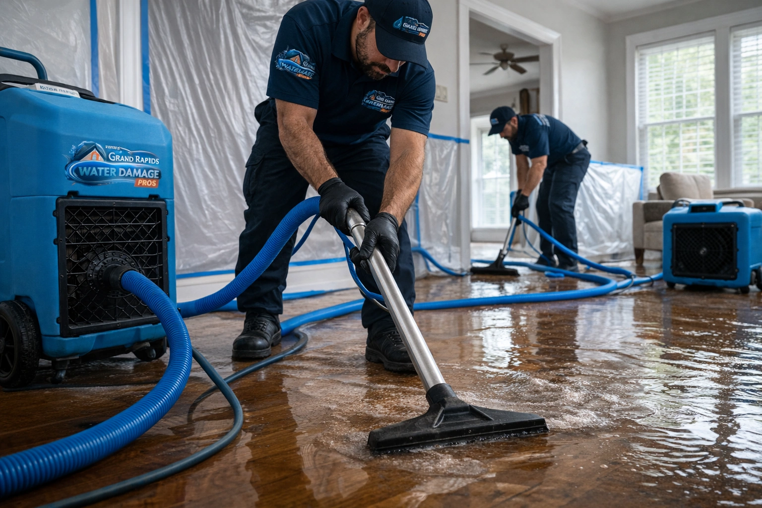 Grand Rapids Water Damage Pros restoration technicians